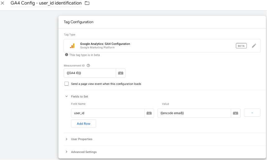 ga4 tag config